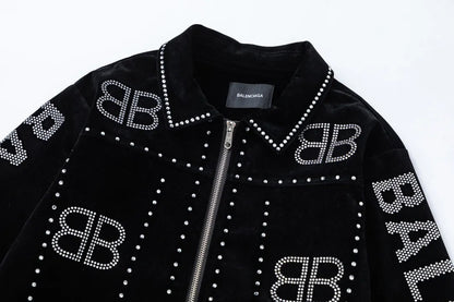 Double B Rhinestone Jacket