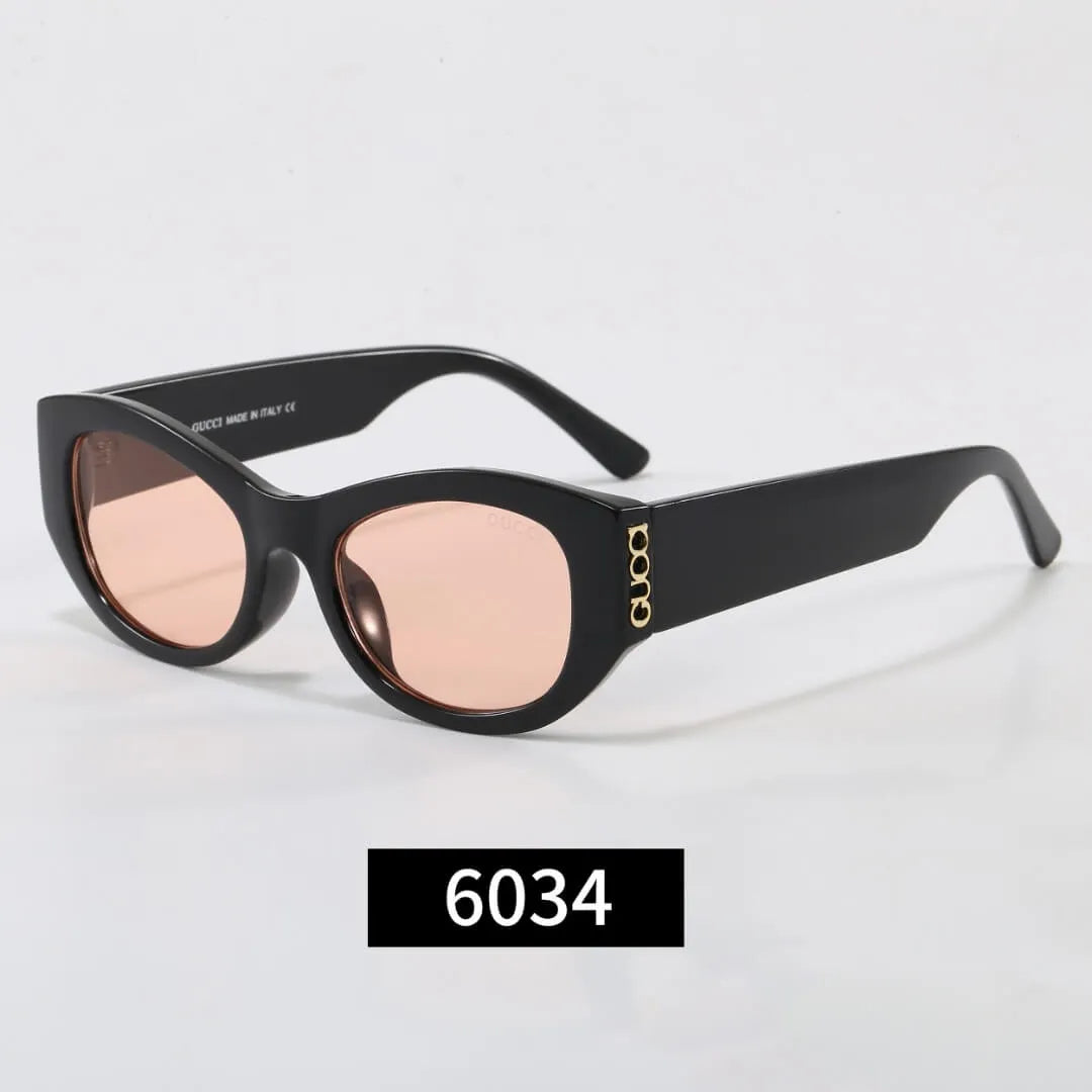 Cat-Eye Letter Sunglasses