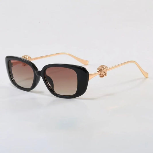 Sculptural Face Detail Sunglasses