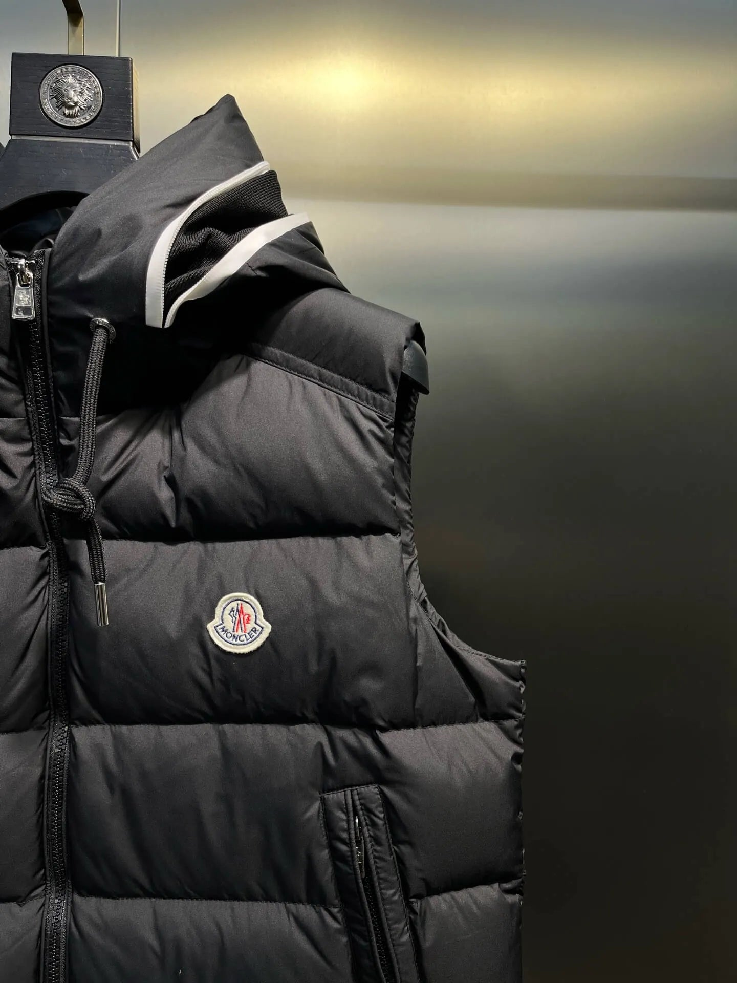 Hooded Down Gilet Jacket