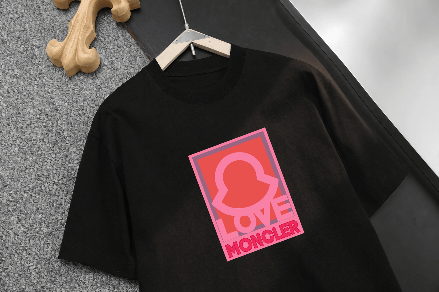 Love Square Print T‑Shirt