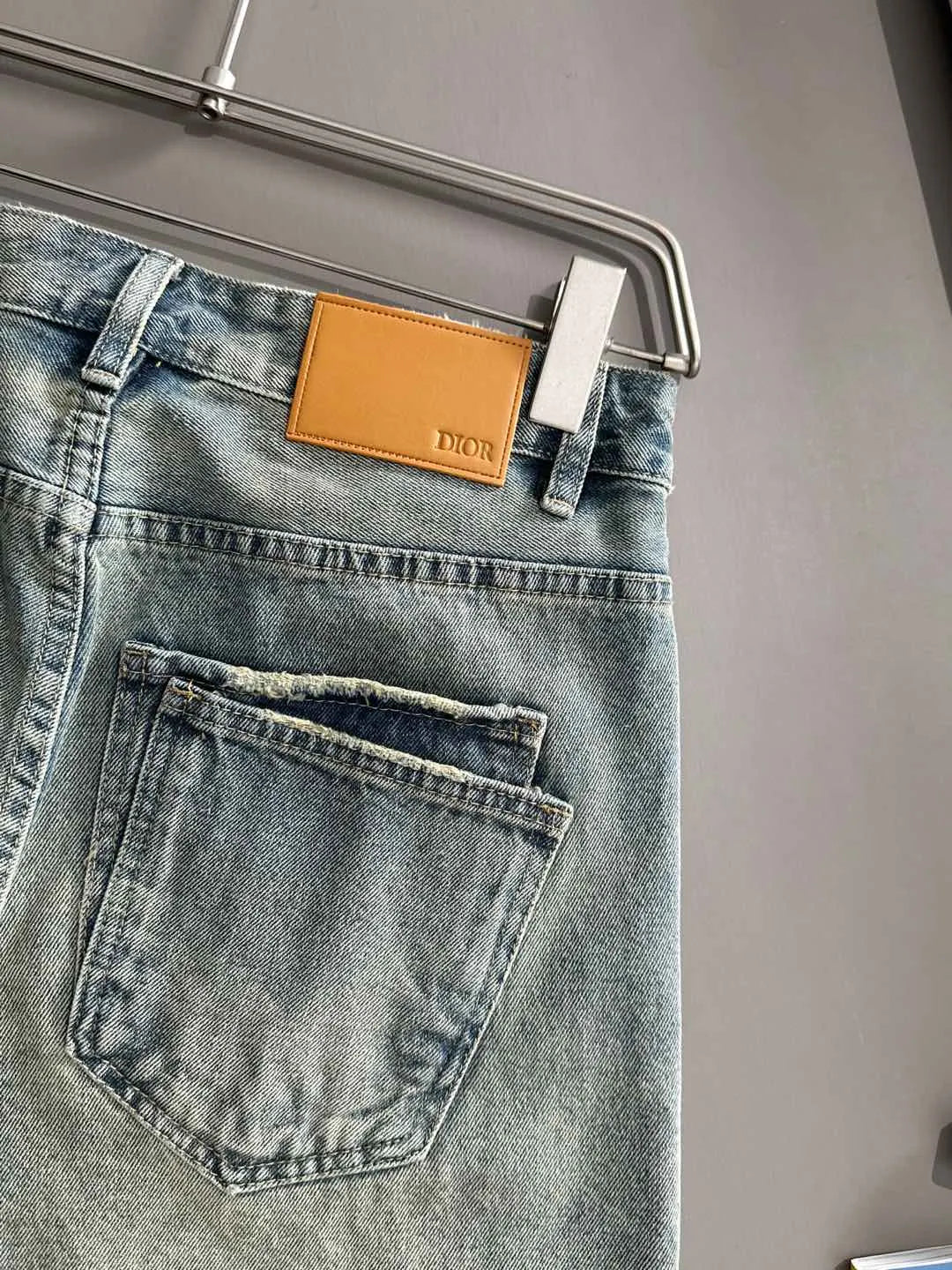 Frayed Hem Vintage Denim Shorts