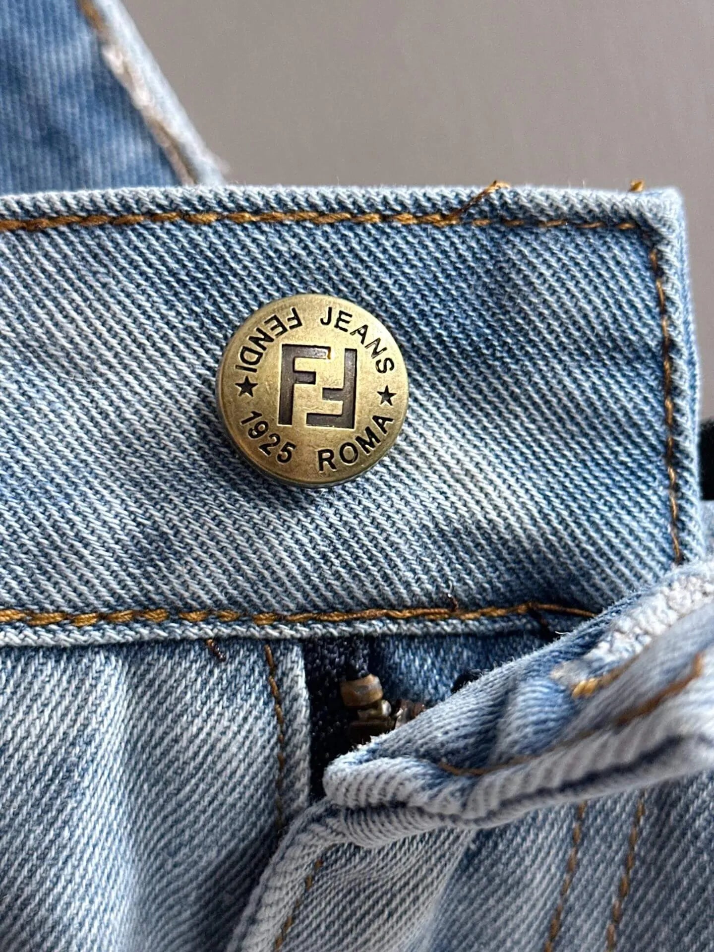 Side Jacquard Panel Denim Shorts