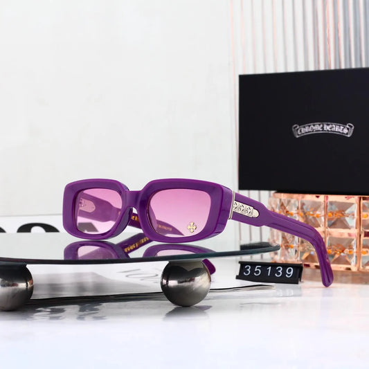 Retro Slim Rectangle Sunglasses