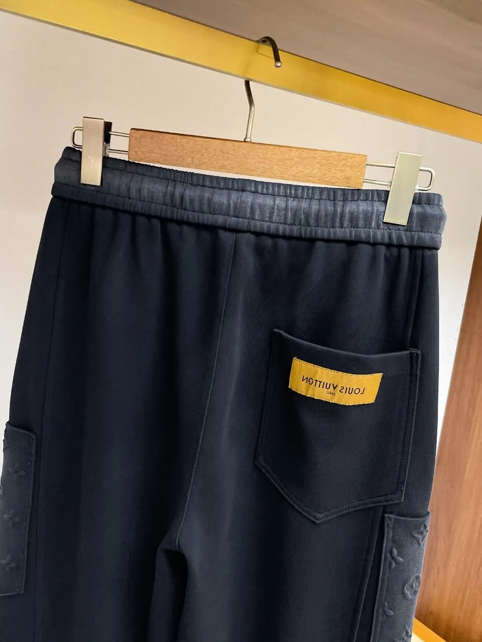 Embossed Monogram Cargo Pocket sweatpants