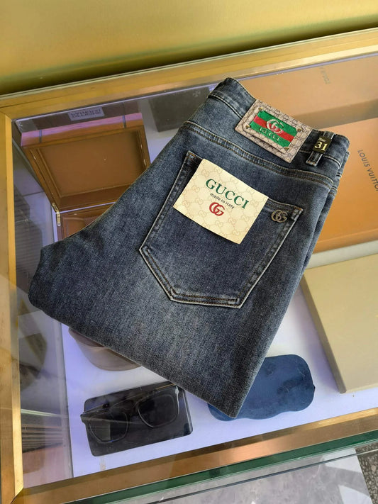 Classic Double G Denim Pants
