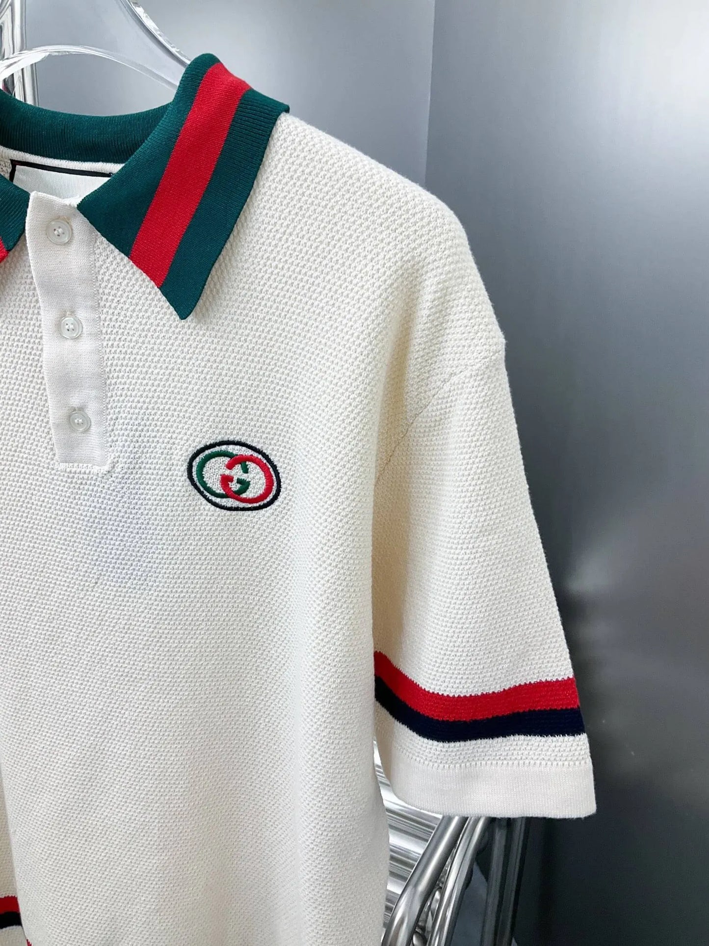 Double G Knit Polo T-Shirt