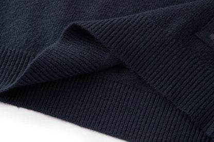 Solid Crew Neck Sweater