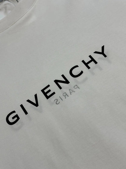 Minimalist Reverse Letter Print T-Shirt