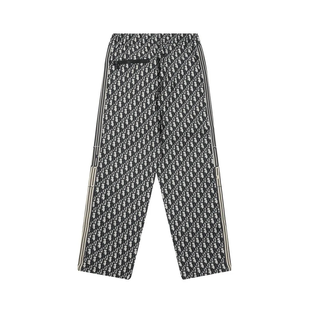 Classic Casual All Over Print Pants