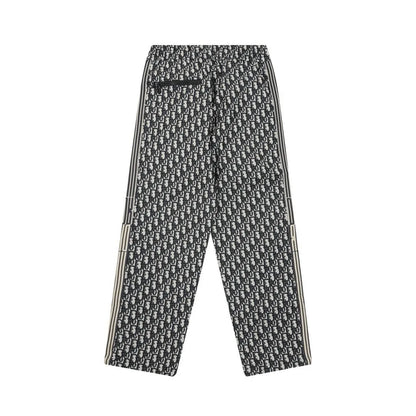 Classic Casual All Over Print Pants