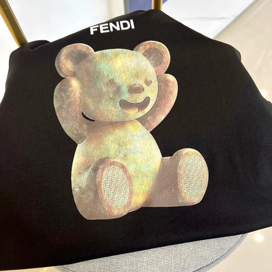 Classic Bear Print T-Shirt