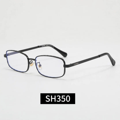 Slim Metal Narrow Rectangle Sunglasses