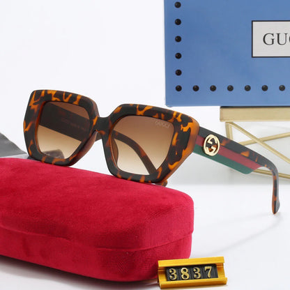 Amber Pattern Sunglasses