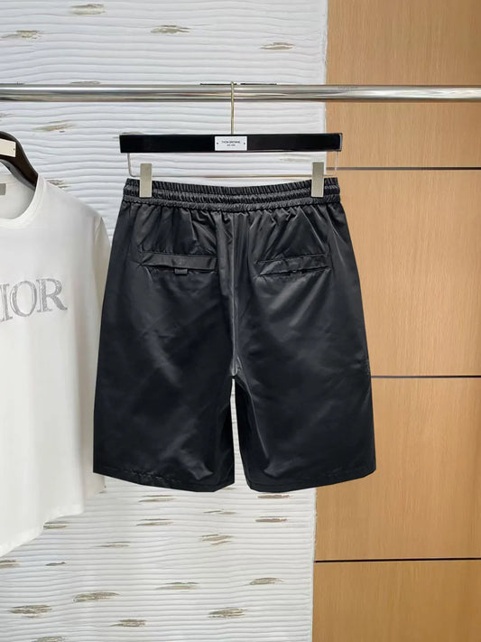 Triangle Badge Cargo Pocket Shorts