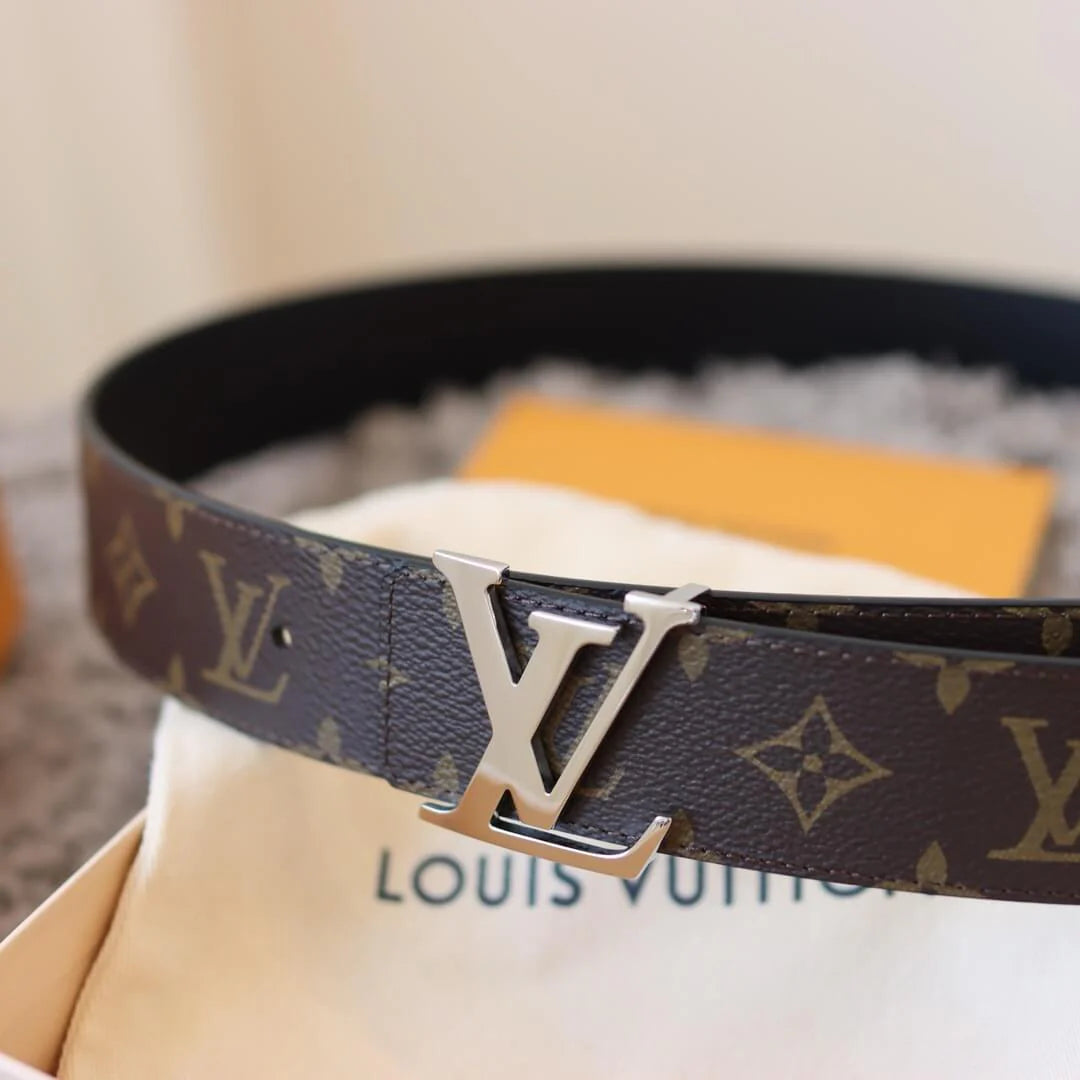 Brown All-over Jacquard Belt