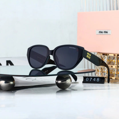 Retro Cat‑eye Square Sunglasses