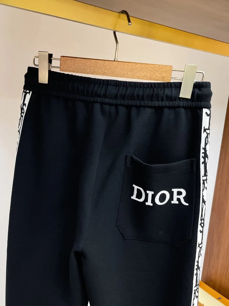 Side Tape Straight‑Leg sweatpants