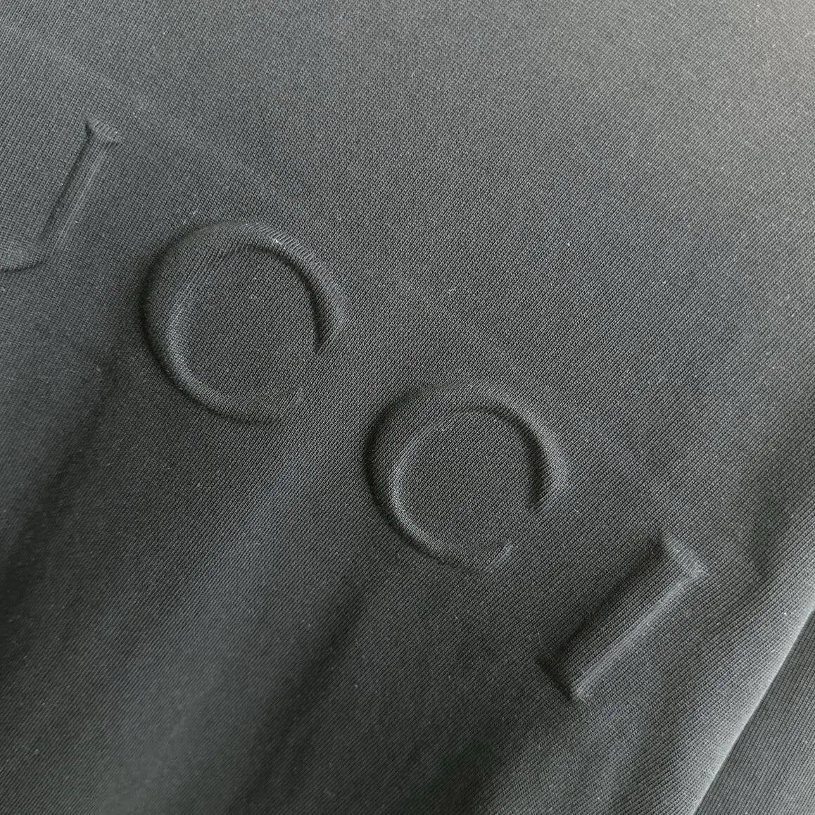 3D Embossed Letter T-shirt