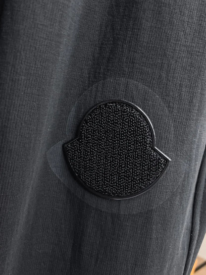 Circular Patch Loose Straight‑leg sweatpants