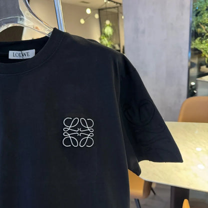 Classic Pattern Embroidered T‑Shirt