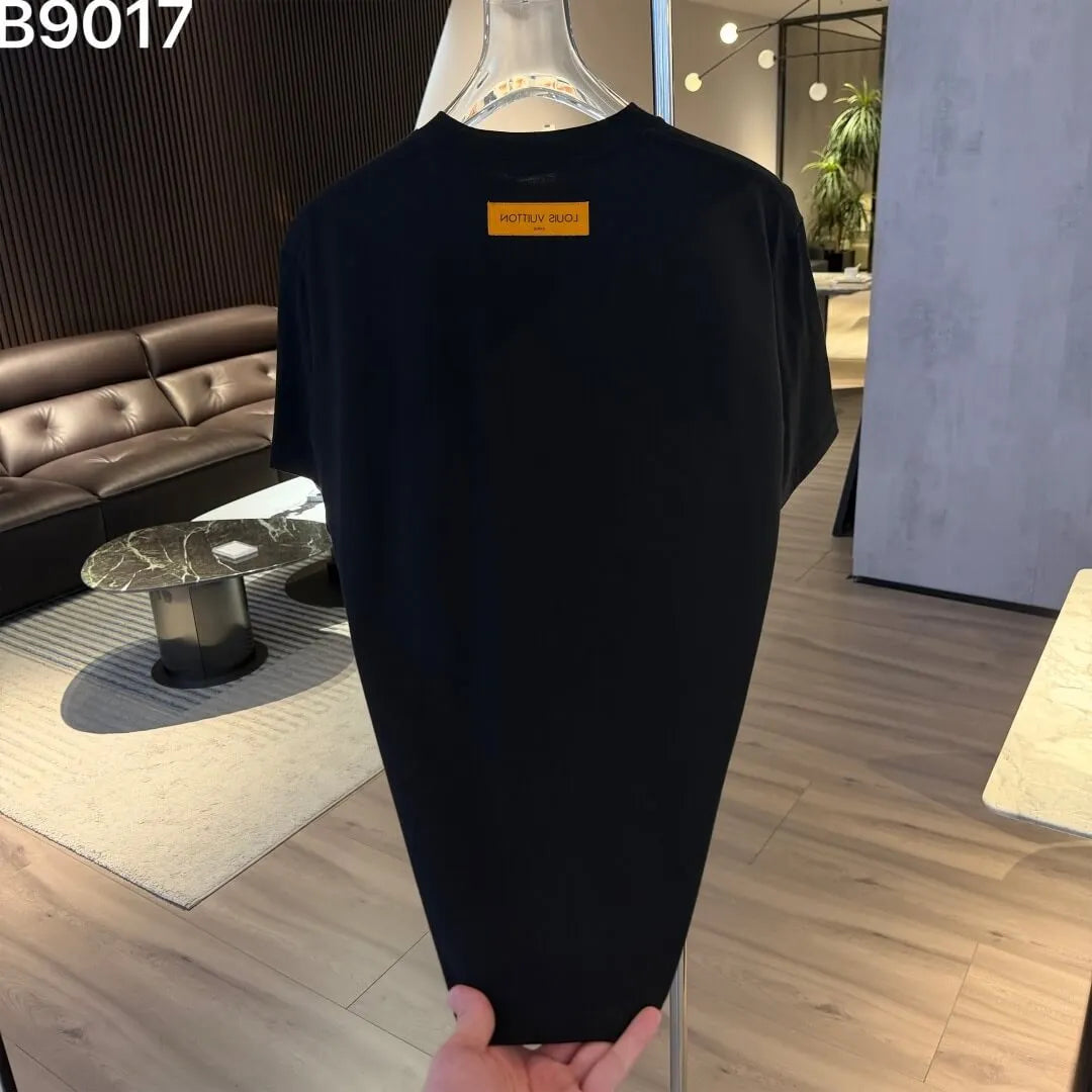 Classic Letter Embroidered T‑Shirt