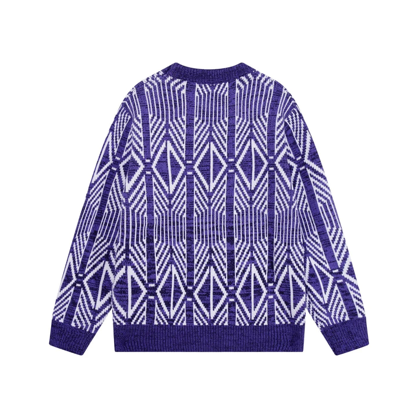 Geometric Jacquard Sweater