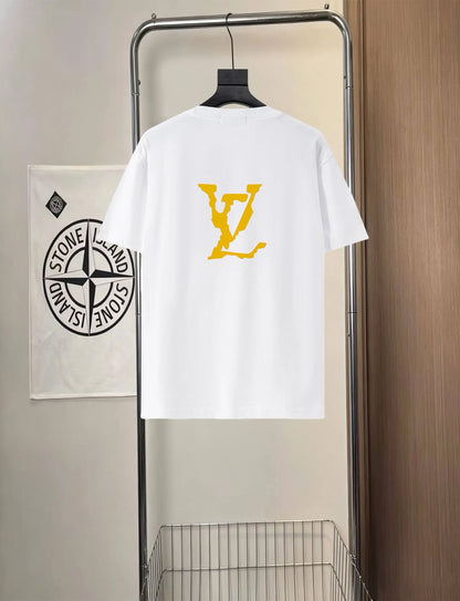 Classic Yellow Print T-Shirt
