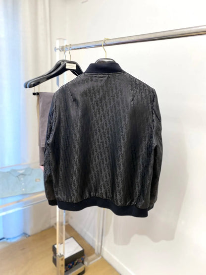 Subtle All‑Over Print Jacket
