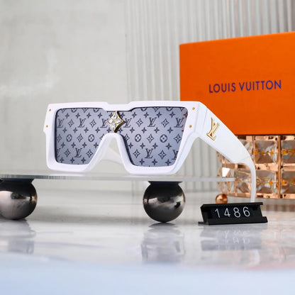 Fashion Rhinestone Decor Square Sunglasses