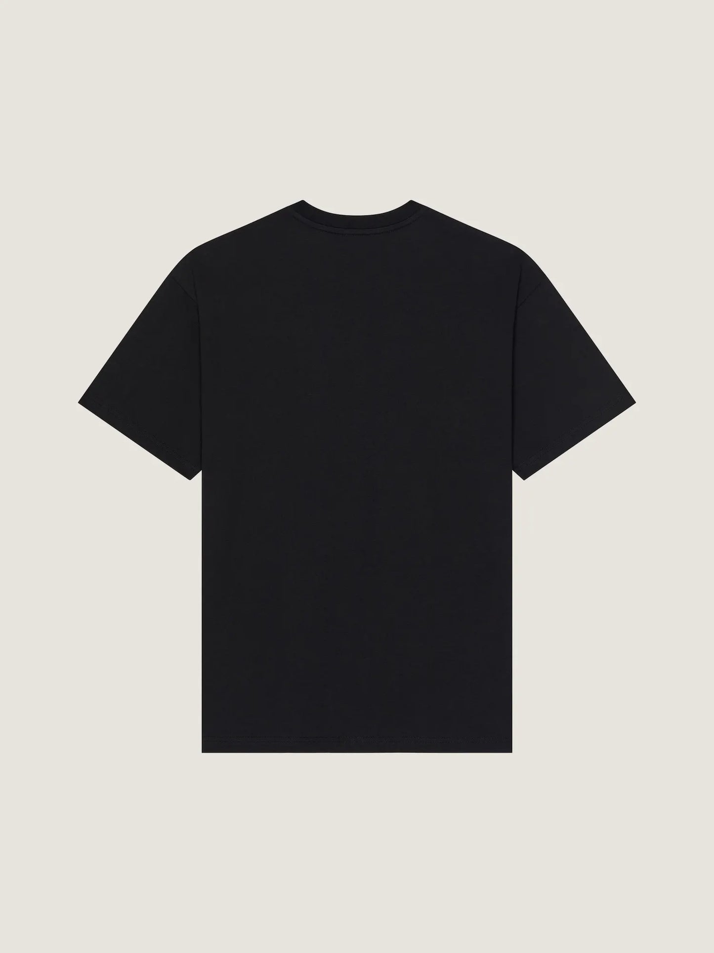 Purple Gradient Letter Print T‑Shirt