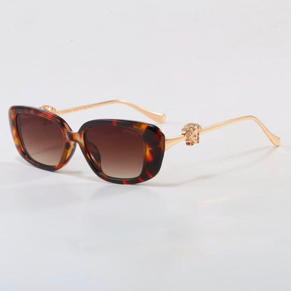 Sculptural Face Detail Sunglasses