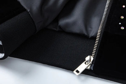 Rhinestone Square Jacket