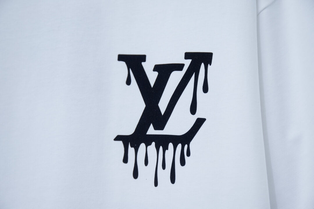 Back Melt Print Short Sleeve T‑Shirt