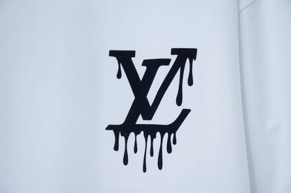 Back Melt Print Short Sleeve T‑Shirt