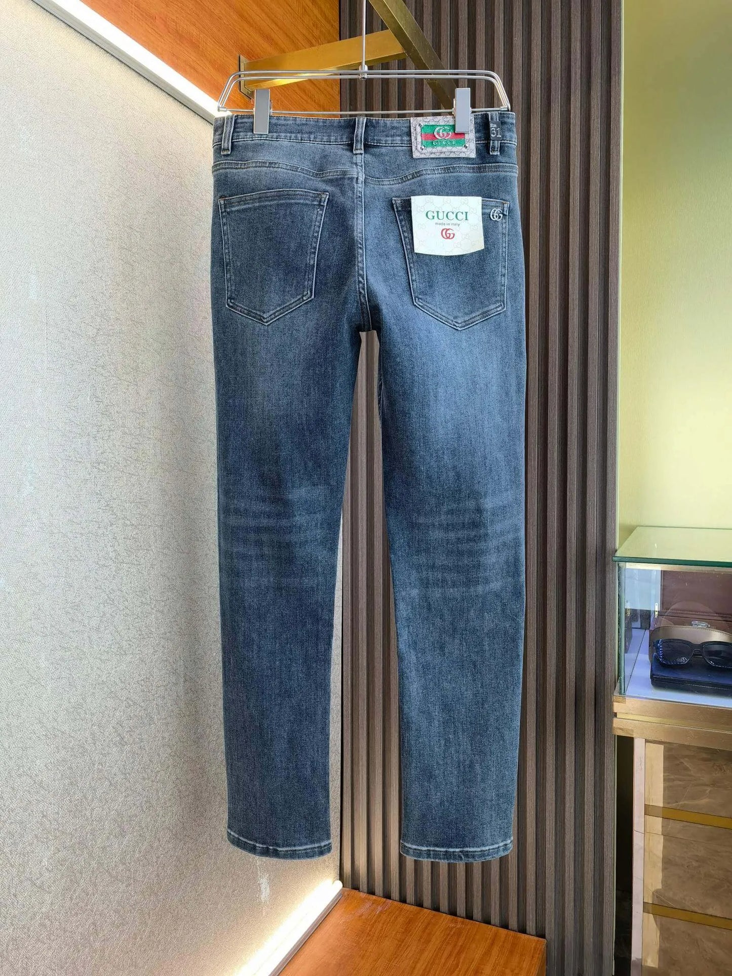 Classic Double G Denim Pants