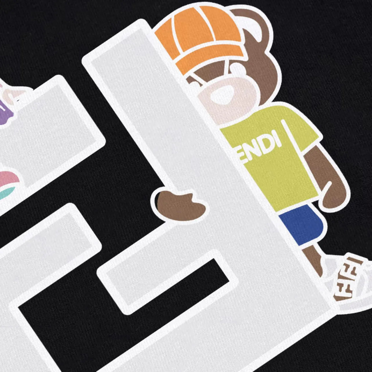 Letter “F” Print Sweatshirt