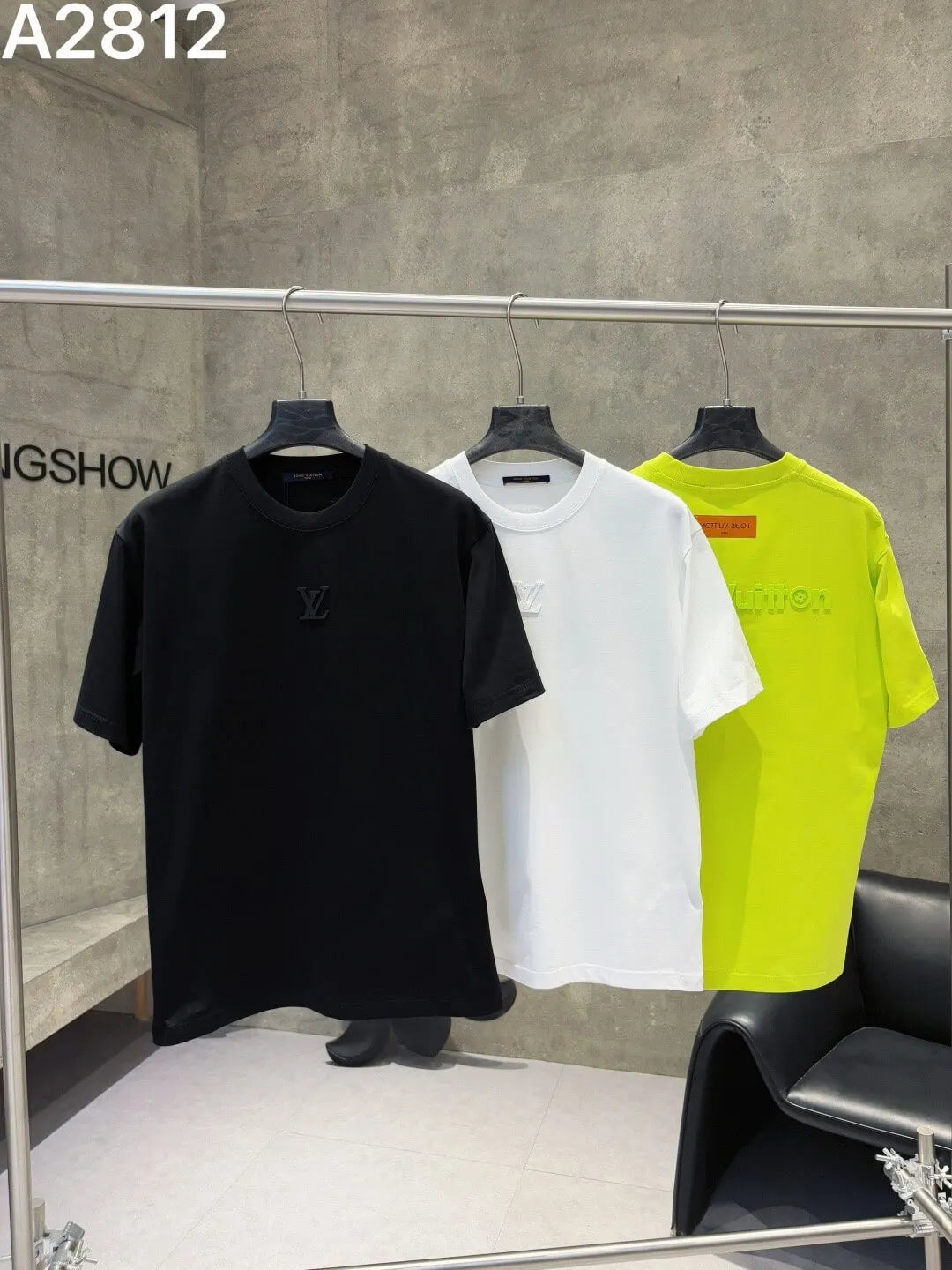 3D Classic Letter T-shirt