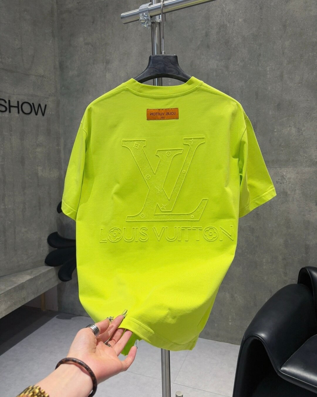 Delicate Full Pattern Embroidery T-Shirt