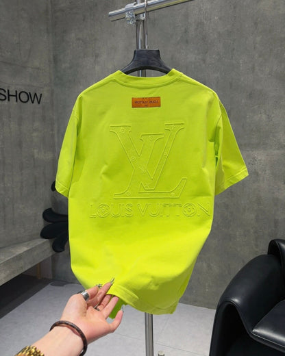 Delicate Full Pattern Embroidery T-Shirt