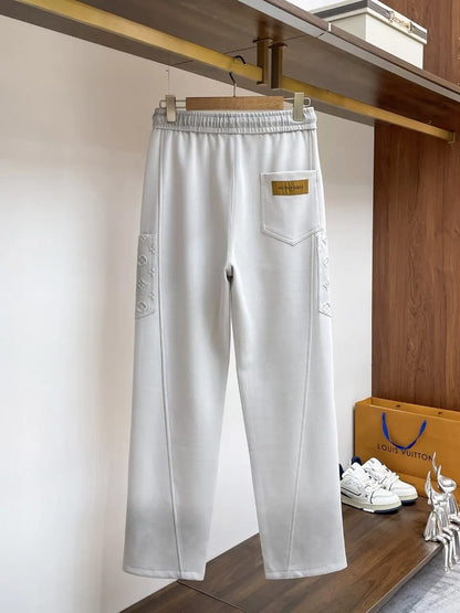 Embossed Monogram Cargo Pocket sweatpants