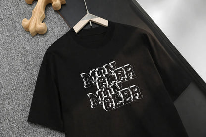 Double Layer Letter T‑Shirt