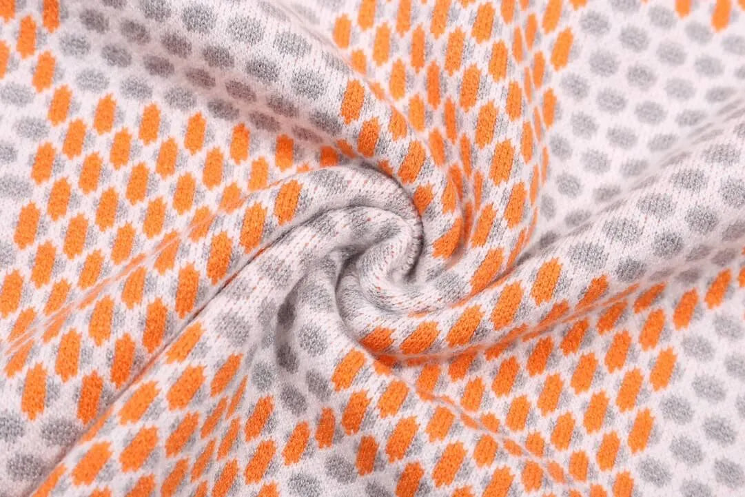 Checkered Jacquard Sweater