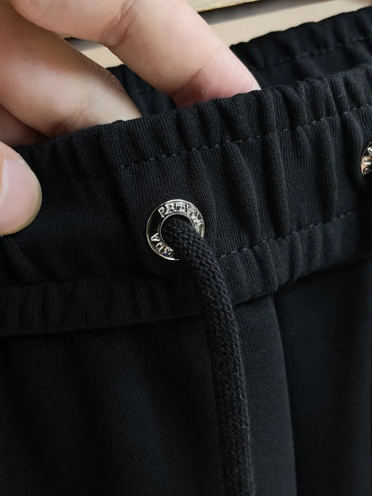 Triangle Metal Badge Jogger Pants