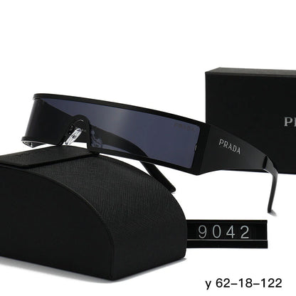 Unique One-Piece Square Sunglasses