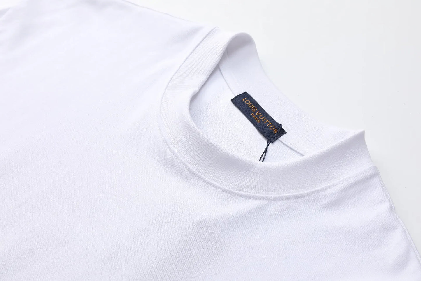 Blue Circular Letter T-Shirt