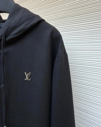 Heavy‑Weight Metallic Letter Jacket
