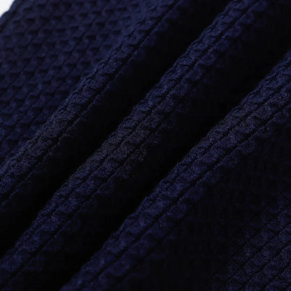 Cable‑Knit Stripe Sweater