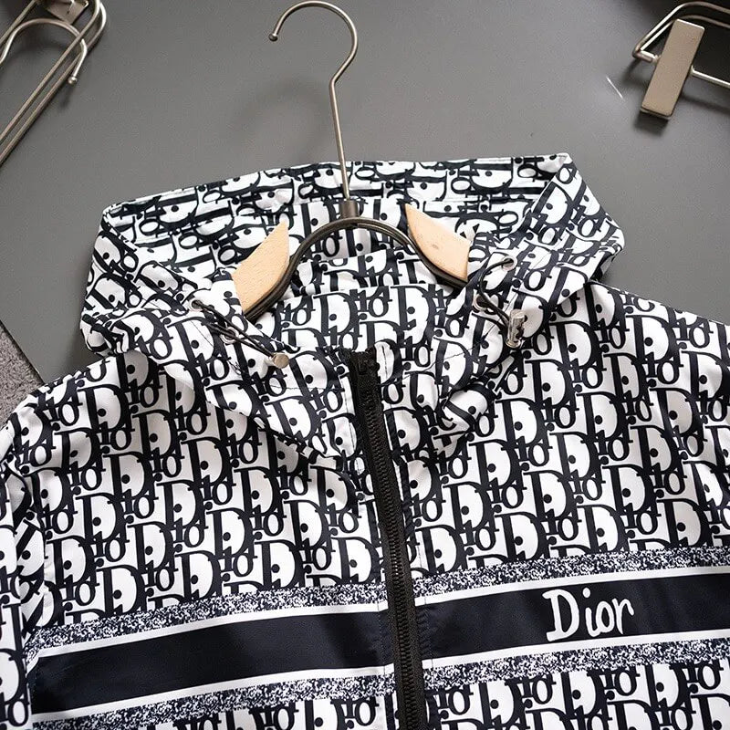 All‑Over Jacquard Jacket