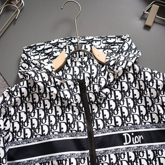 All‑Over Jacquard Jacket